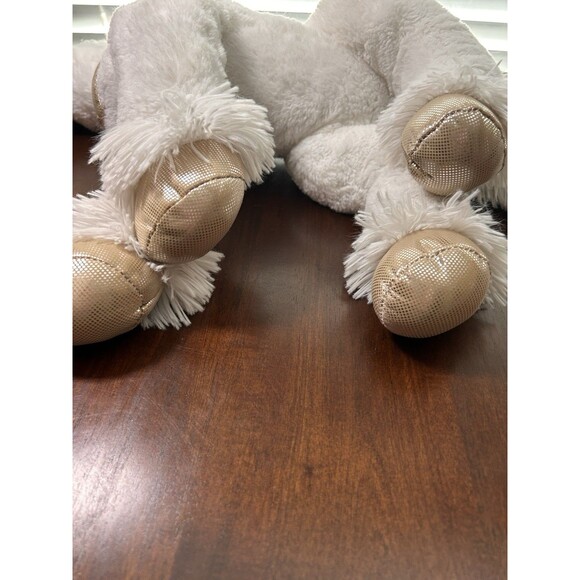 Dan Dee White Unicorn Plush Gold Horn Hooves Stars 23” Stuffed Animal 2017 - Picture 12 of 12